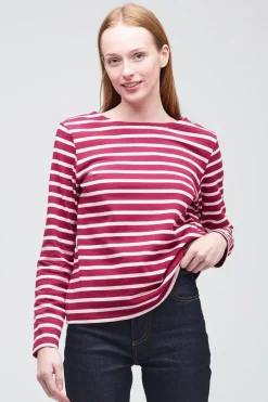 Breton - Burgundy/Ecru