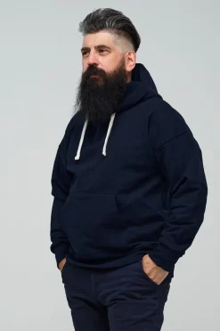 Heritage Hooded Sweatshirt - Navy