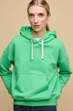 Hooded Sweatshirt - Apple Green
