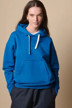 Hooded Sweatshirt - Cobalt