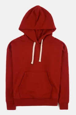 Hooded Sweatshirt - Crimson