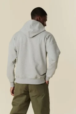 Hooded Sweatshirt - Grey Marl