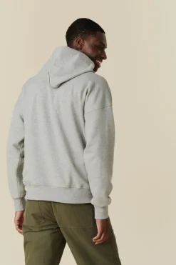 Hooded Sweatshirt - Grey Marl