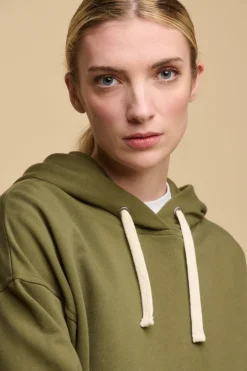 Hooded Sweatshirt - Olive