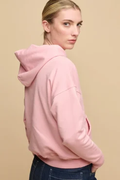 Hooded Sweatshirt - Pale Pink
