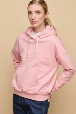 Hooded Sweatshirt - Pale Pink