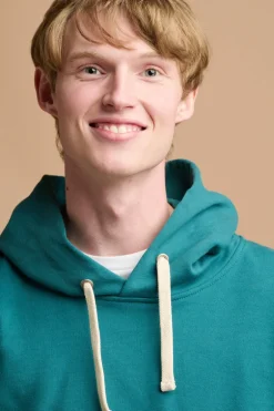 Hooded Sweatshirt - Teal