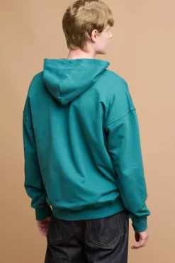 Hooded Sweatshirt - Teal