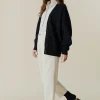 Lambswool Cardigan - Black