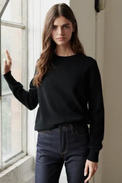 Lambswool Crew Neck - Black