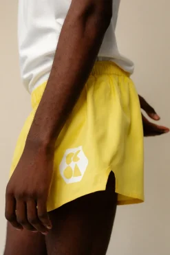 Lightweight Sports Short Plastic Free - Canary Yellow