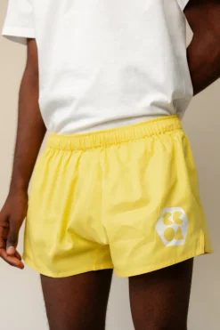 Lightweight Sports Short Plastic Free - Canary Yellow