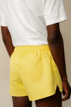 Lightweight Sports Short Plastic Free - Canary Yellow