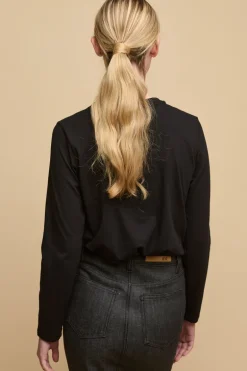 Long Sleeve T Shirt - Black