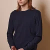 Long Sleeve T Shirt Plastic Free - Navy