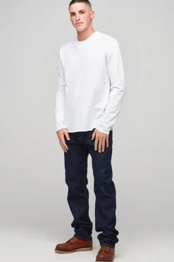 Long Sleeve T Shirt Plastic Free - White