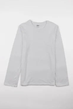 Long Sleeve T Shirt Plastic Free - White