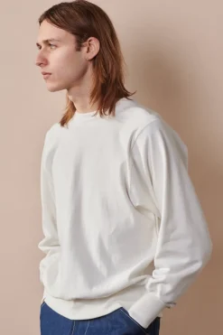 Oversized 80s Sweatshirt - Bone
