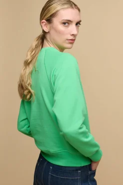 Raglan Sweatshirt - Apple Green