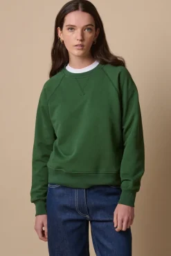 Raglan Sweatshirt - Bottle Green