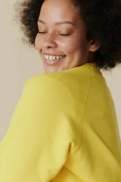 Raglan Sweatshirt - Canary Yellow