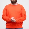 Raglan Sweatshirt - Flame Red