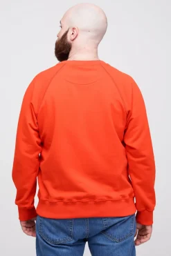 Raglan Sweatshirt - Flame Red