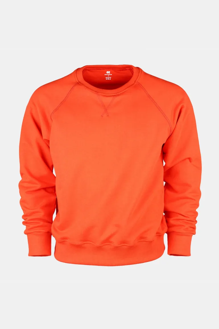 Raglan Sweatshirt - Flame Red