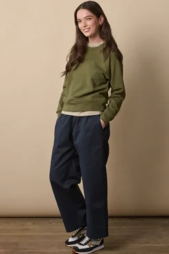Raglan Sweatshirt - Olive