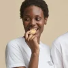 Short Sleeve Graphic T Shirt - Custard Cream