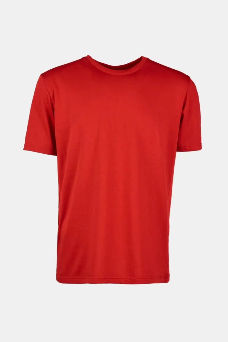 Short Sleeve T Shirt - Crimson