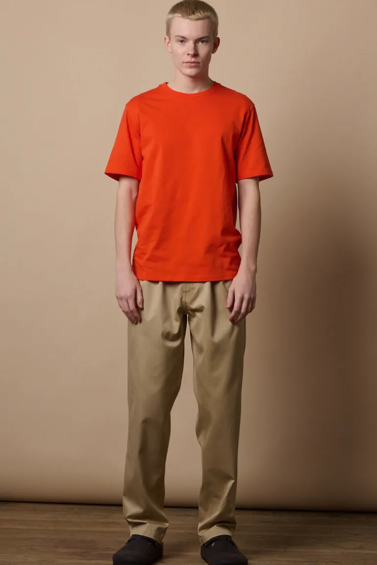 Short Sleeve T Shirt - Flame Red