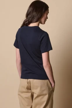 Short Sleeve T Shirt - Navy
