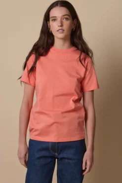 Short Sleeve T Shirt - Peach