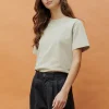 Short Sleeve T Shirt Plastic Free - Stone