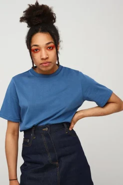 Short Sleeve T Shirt Plastic Free - RAF Blue